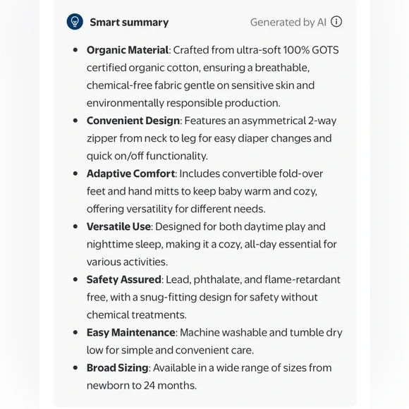 NWT *Bundle of 2* M+A by Monica + Andy Baby Onesies sz 3-6m - Picture 7 of 7